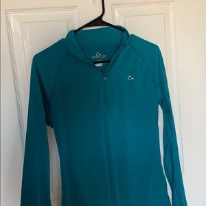 Turquoise Quarter Zip
